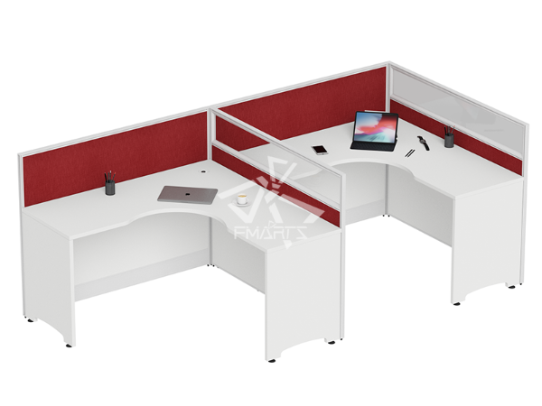 職員辦公位P40B款屏風(fēng) 雙人位、四人位